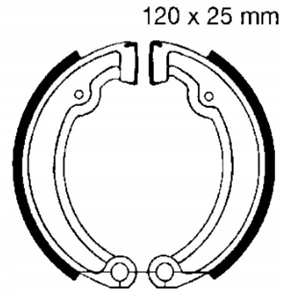 Brzdové Čelisti Simson Albatros 50 S 51 51/1 53 70 83 Sd Sr 50/1 80 80/1