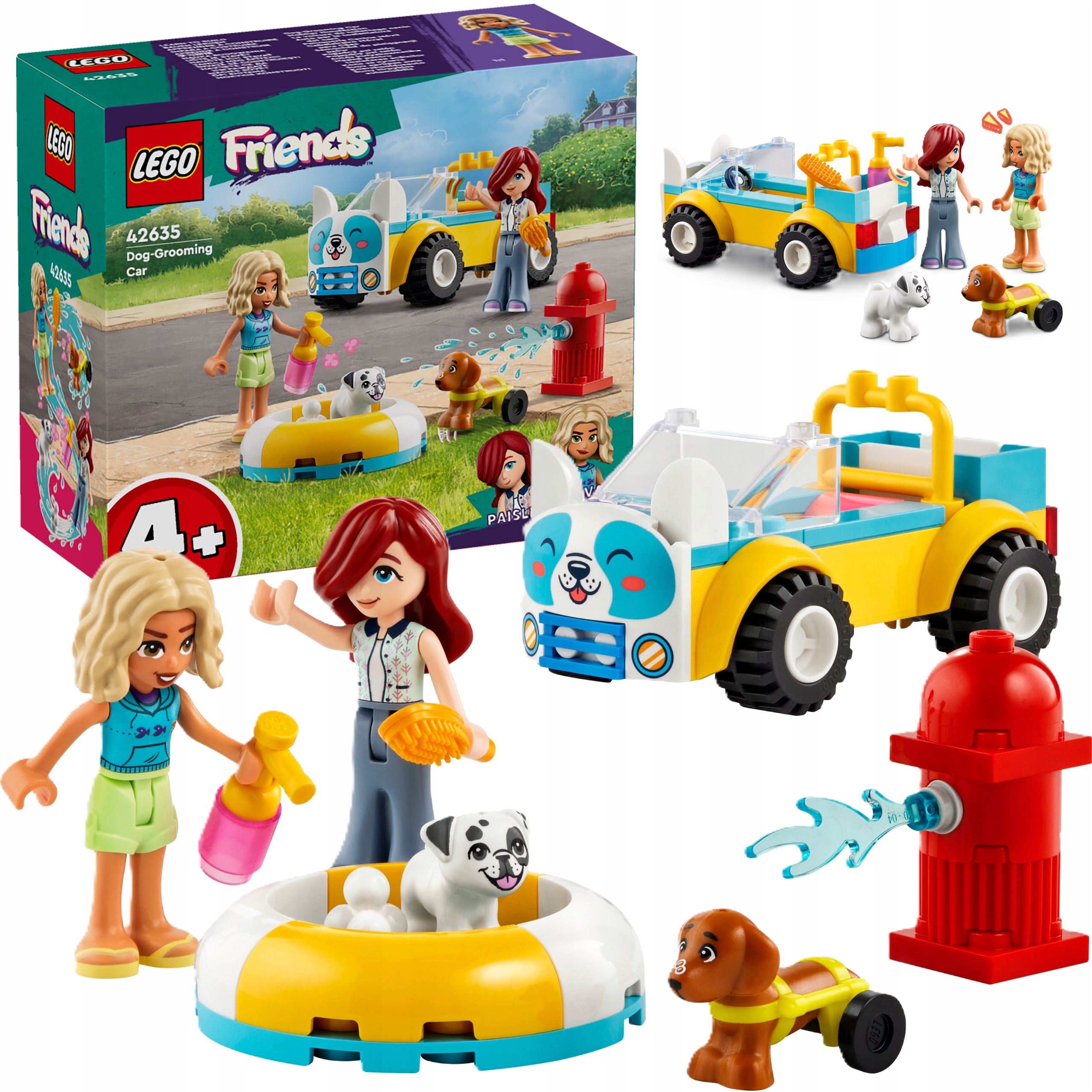 Klocki Lego Friends 42635 Samochód Do Pielęgnacji Psów