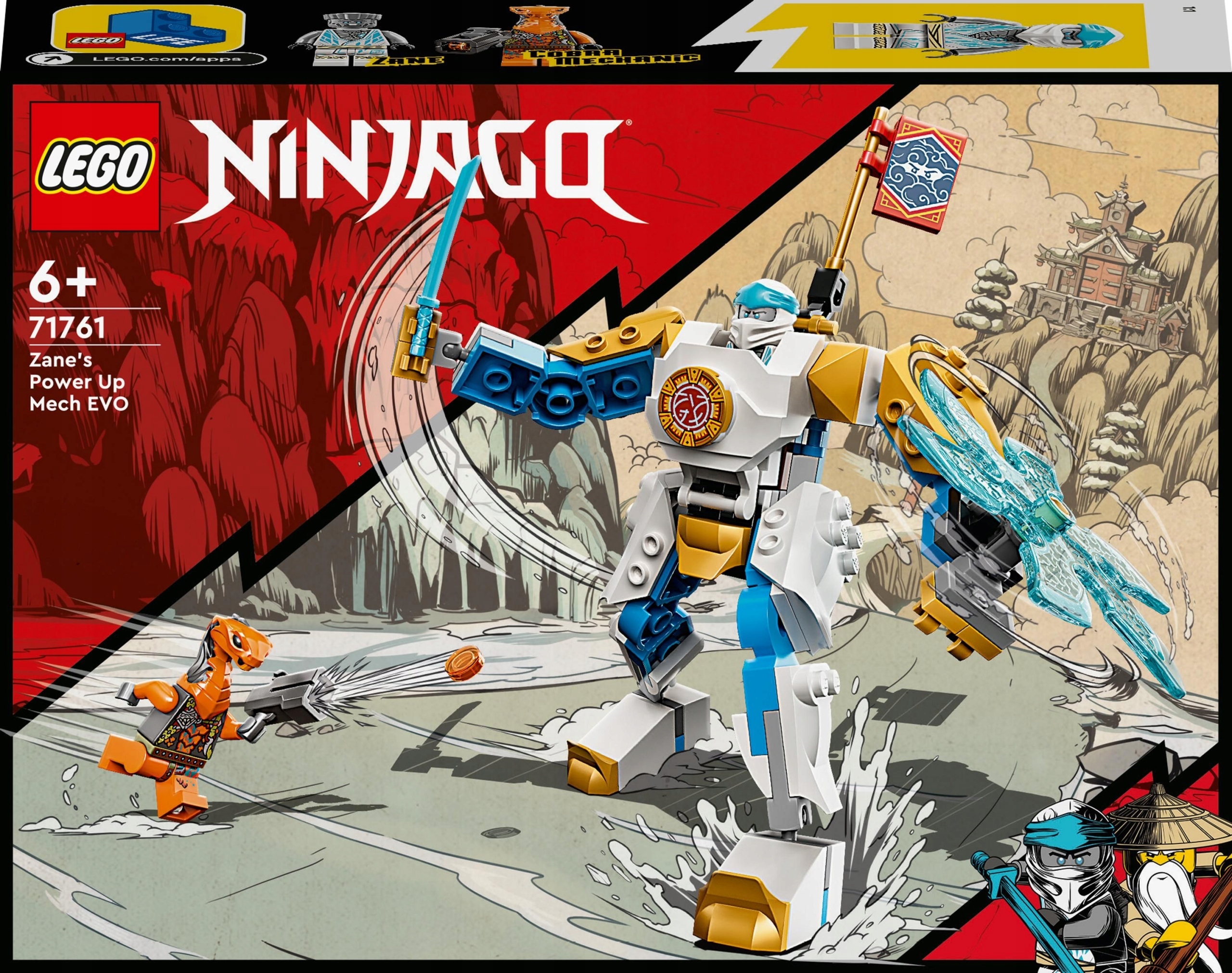

Lego Ninjago Energetyczny mech Zane’a Evo 71761