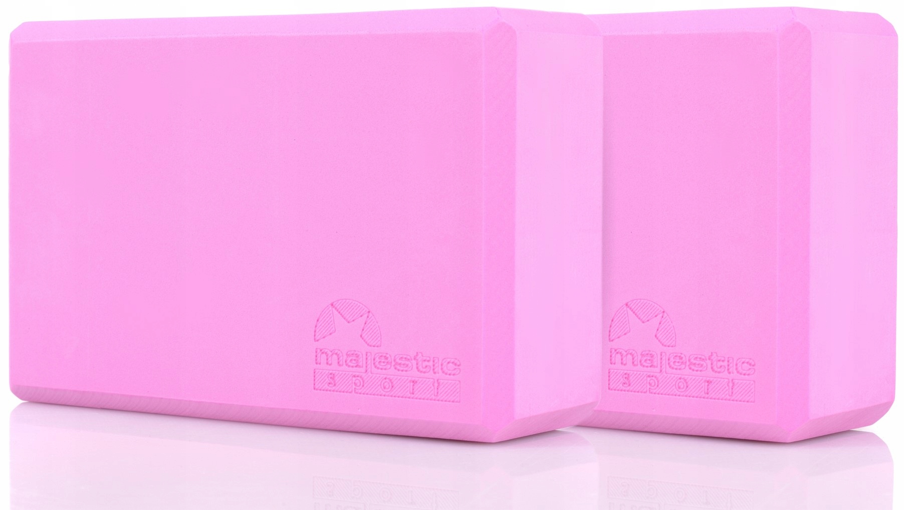 

Zestaw 2x kostka do jogi klocek Majestic Sport