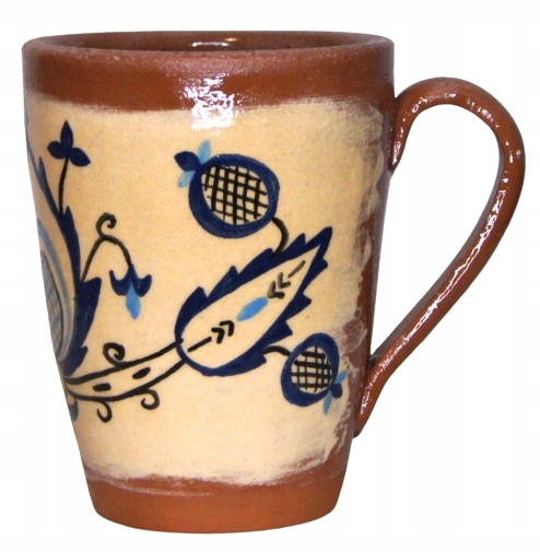 Hrnek Ručně Malovaný Soustružené Řemeslo Krajensk