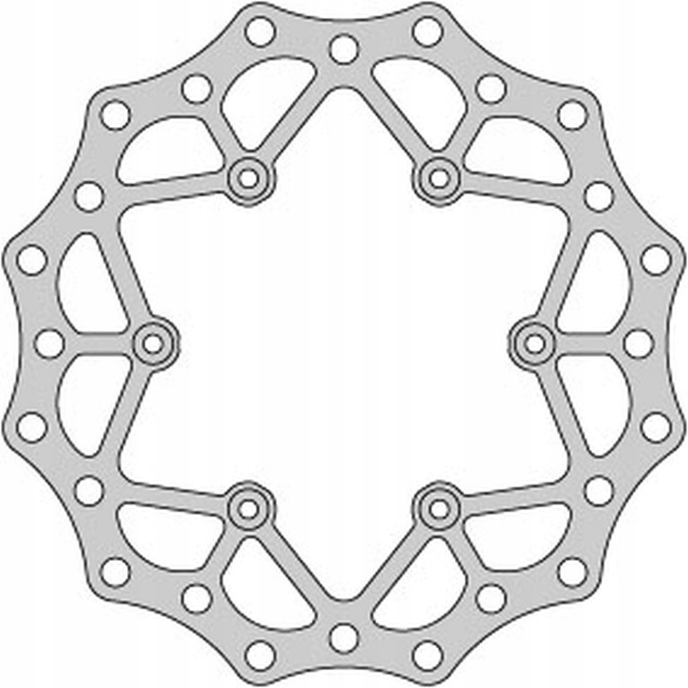 Delta Braking Brzdový Kotúč Zadný Yamaha Yz 125 '02-21, Wrf 250 '02-21, Wr