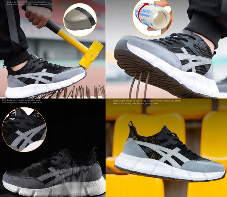 BUTY ROBOCZE Oddychający Z PODNOSKIEM LEKKIE 36-46 Marka inna