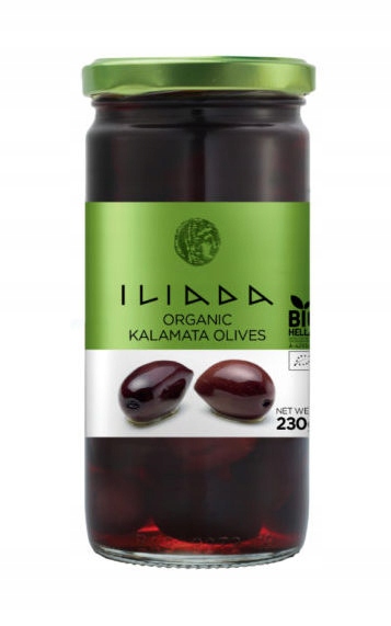 

Oliwki organic Kalamata z pestką Iliada 230g