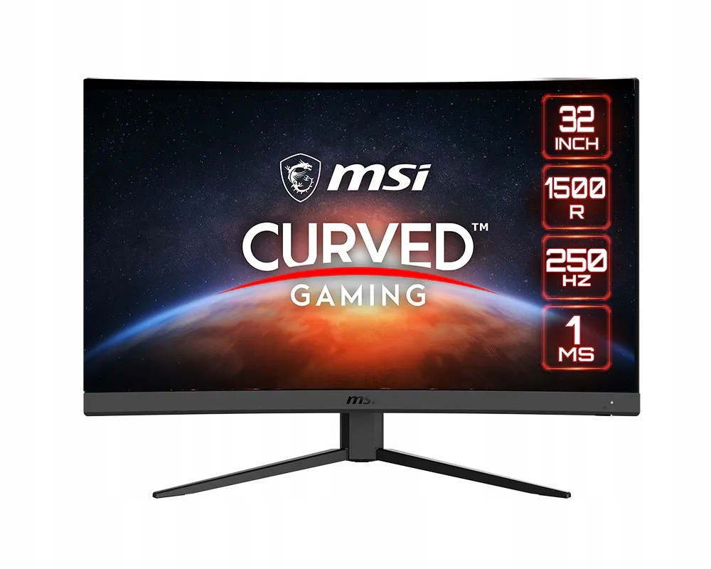 Msi Monitor G32C4X 31,5 palců/LED/FHD/Curve/250 Hz/černý