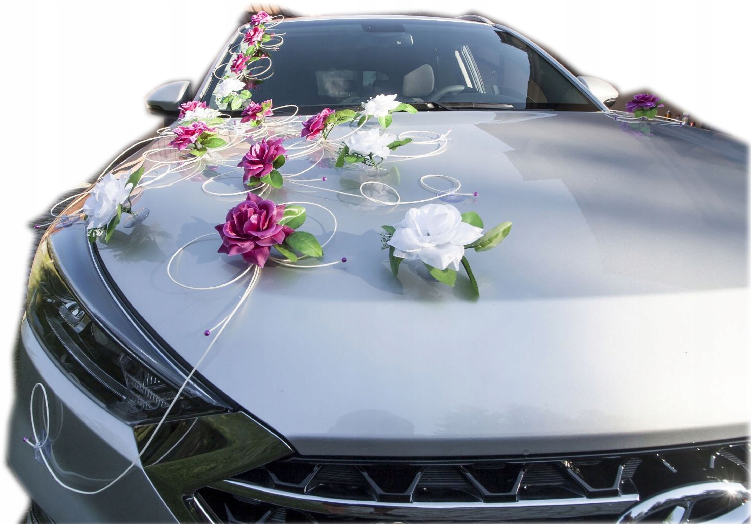 Dekoracja samochodu STROIK ozdoby na samochód ślub EAN (GTIN) 5904013443197