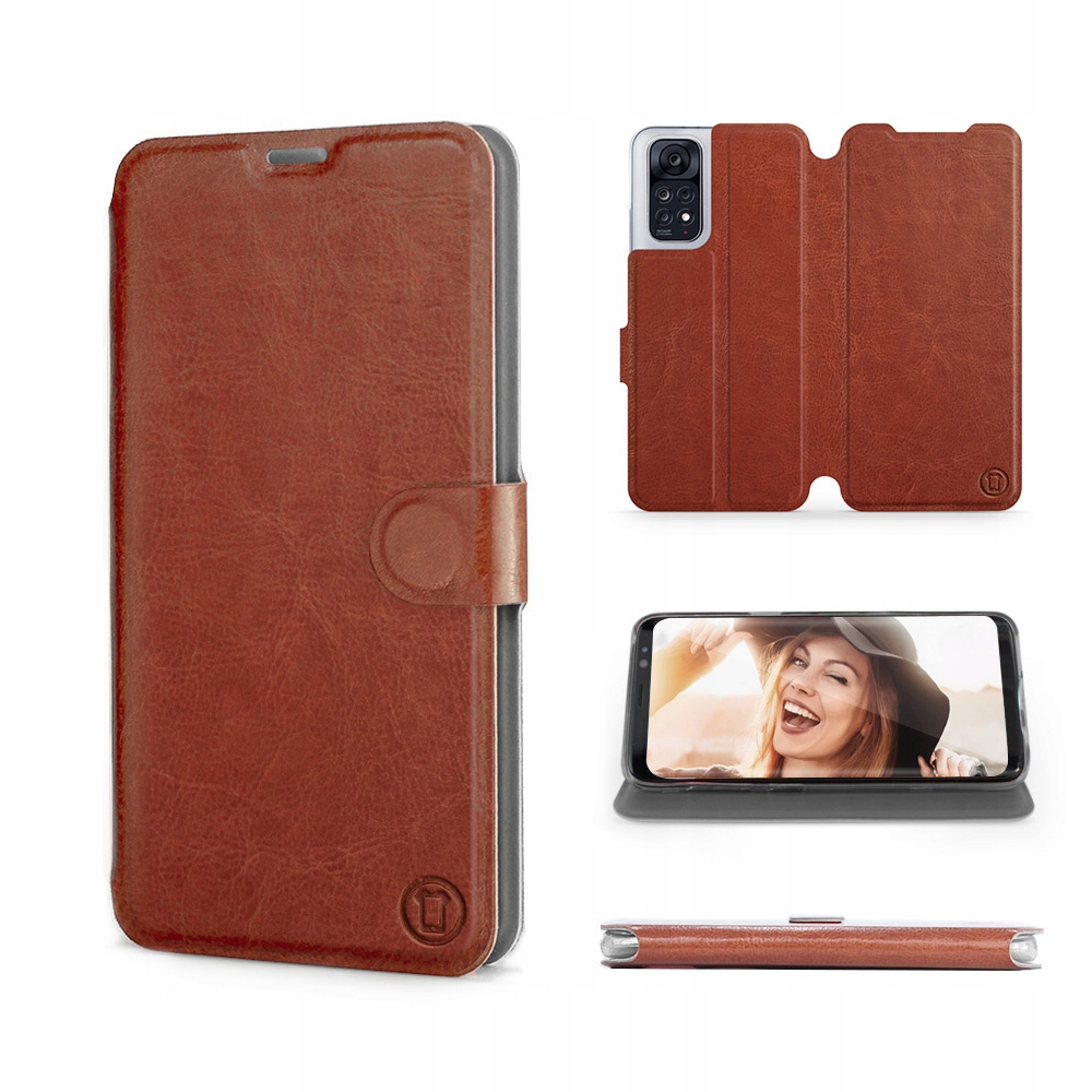 

Etui Mobiwear do Xiaomi Redmi Note 11 Brown Grey