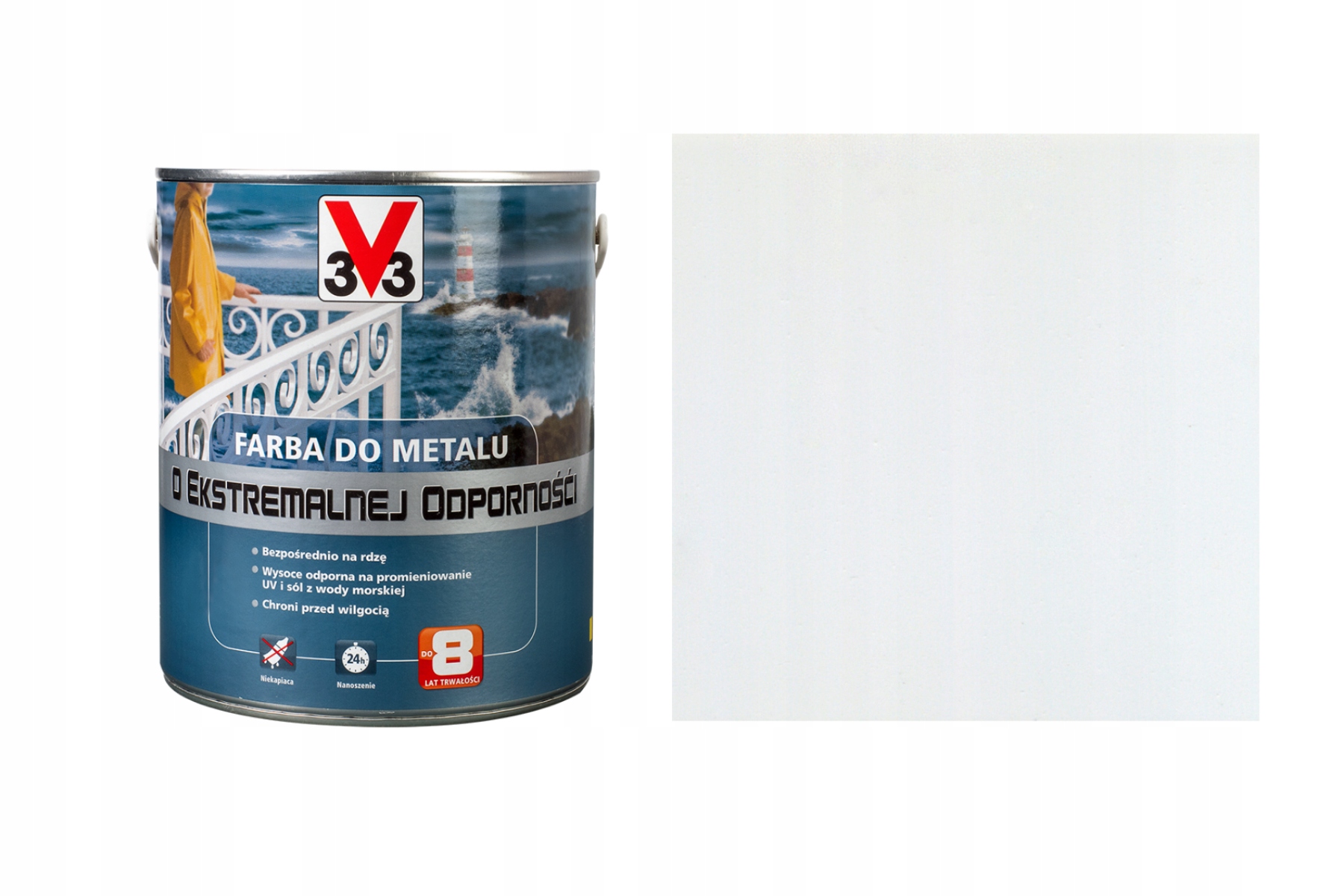 V33 Barva pro kov s extrémní odolností 2,5 l