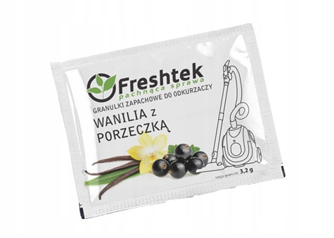 

Granulki do odkurzacza Freshtek Wanilia 3,2 g