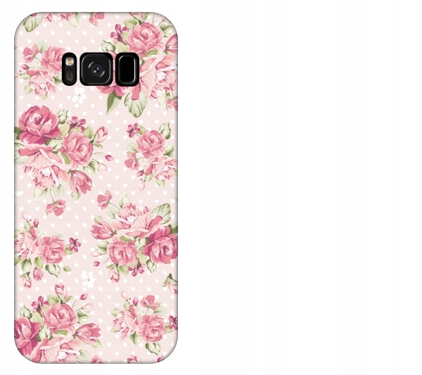 

Etui pokrowiec Samsung Galaxy S8 Floral kwiaty