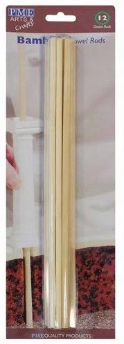 

Pme Bambusowe wsporniki do tortów piętrowych 12szt