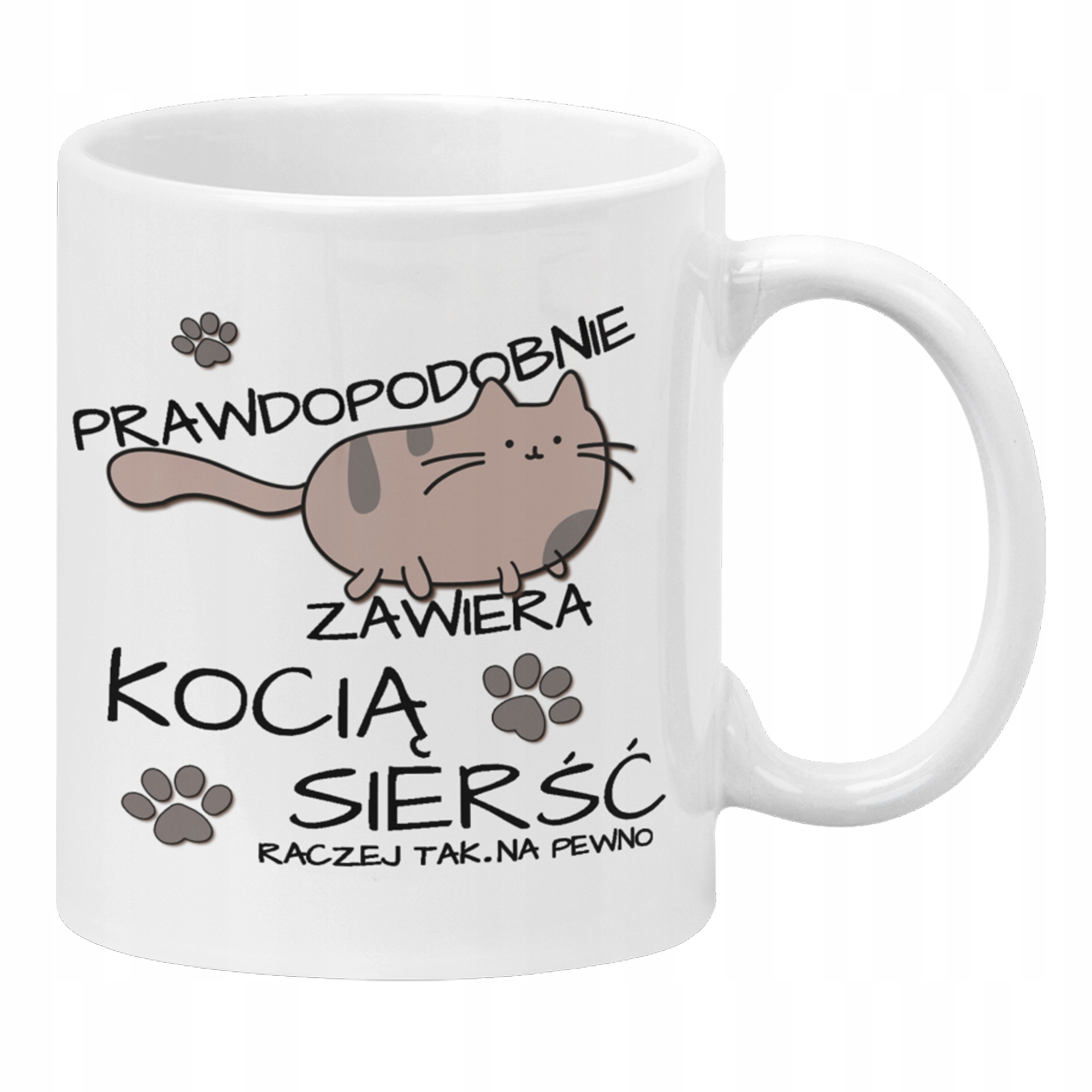 

Kubek Kot dla właściciela kota kociary śmieszny