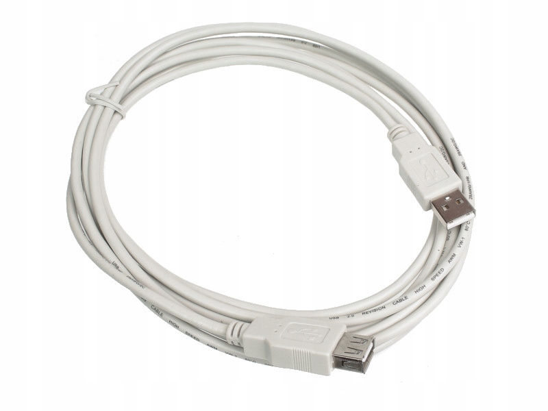 

Przedłużacz kabel Usb 0,8m wt-gn /2799