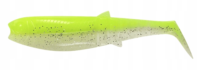 Guma Savage Gear Cannibal 10cm Yellow Fluo Glow