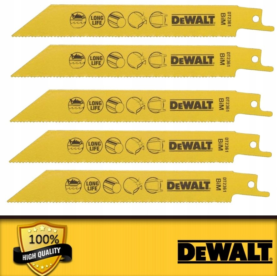 

Dewalt Brzeszczot Do Piły Szablastej 152mm DT2361-