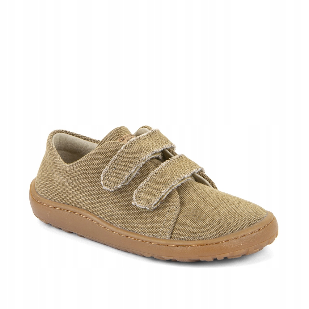 Froddo Barefoot G3130290-3 Beige kapcie chłopięce na rzepy roz.21