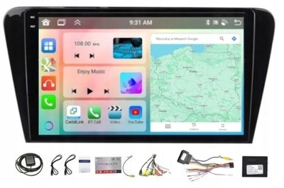 Gps A Android Rádio Škoda Octavia 3 2013-2019 Carplay Wifi Usb 4GB 64GB