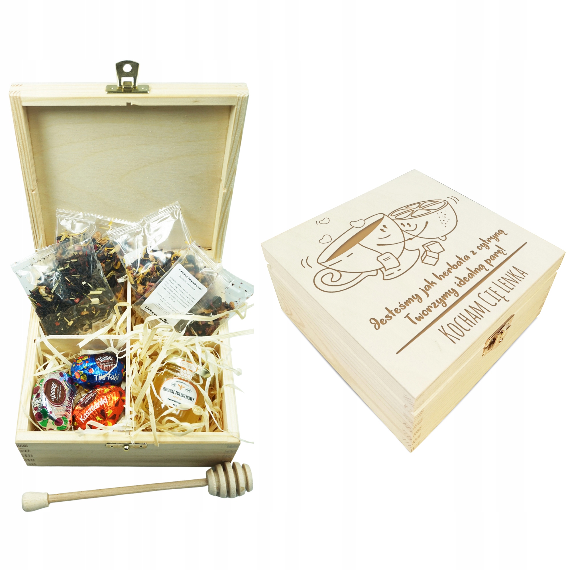 

Pudełko Herbaciarka Walentynki Prezent Gratis HNW2