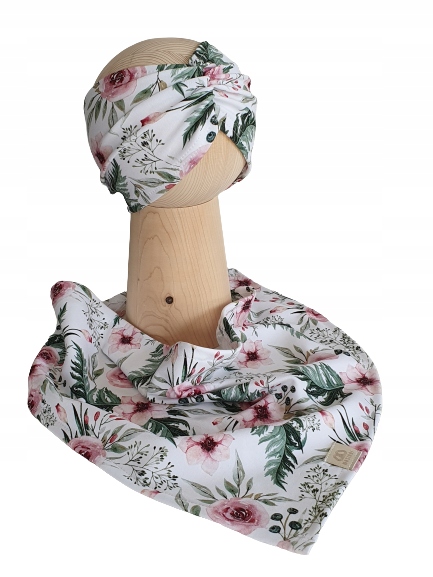 

Zestaw Opaska Marszczona Chusta Garden 48-51cm