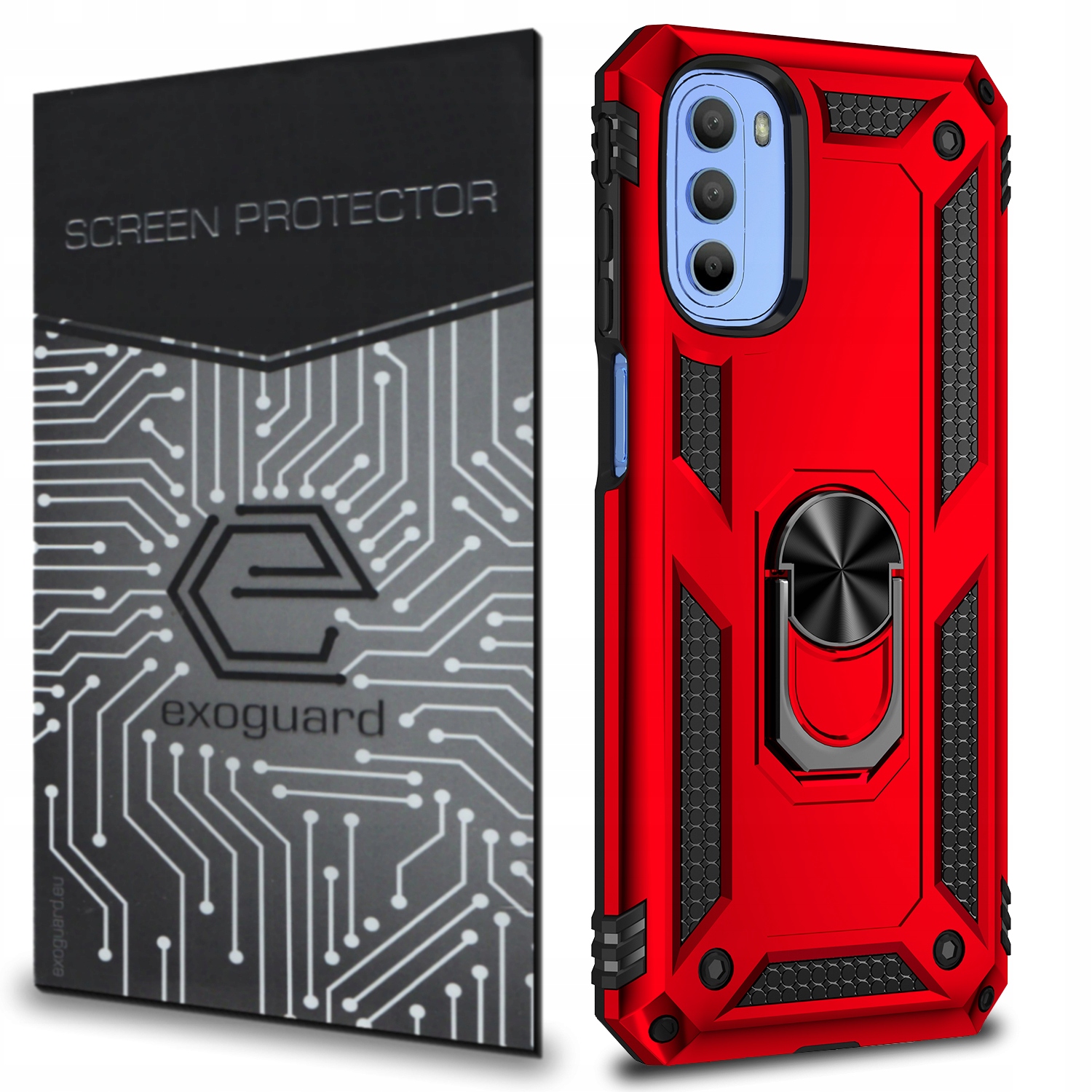 

Case Etui Pancerne+szkło do Motorola Moto G31 G41