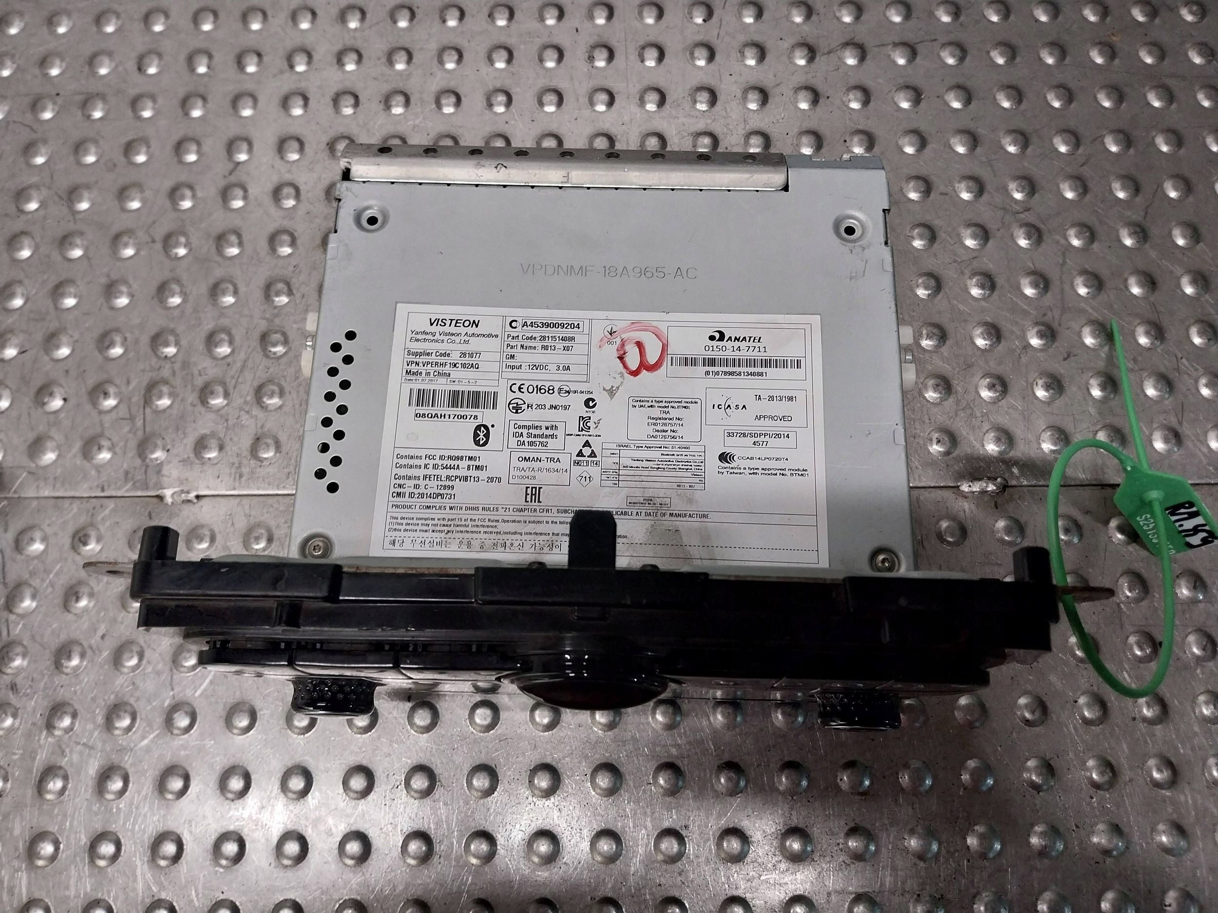 RADIO EKRAN A4539009204 SMART FORFOUR II W 453