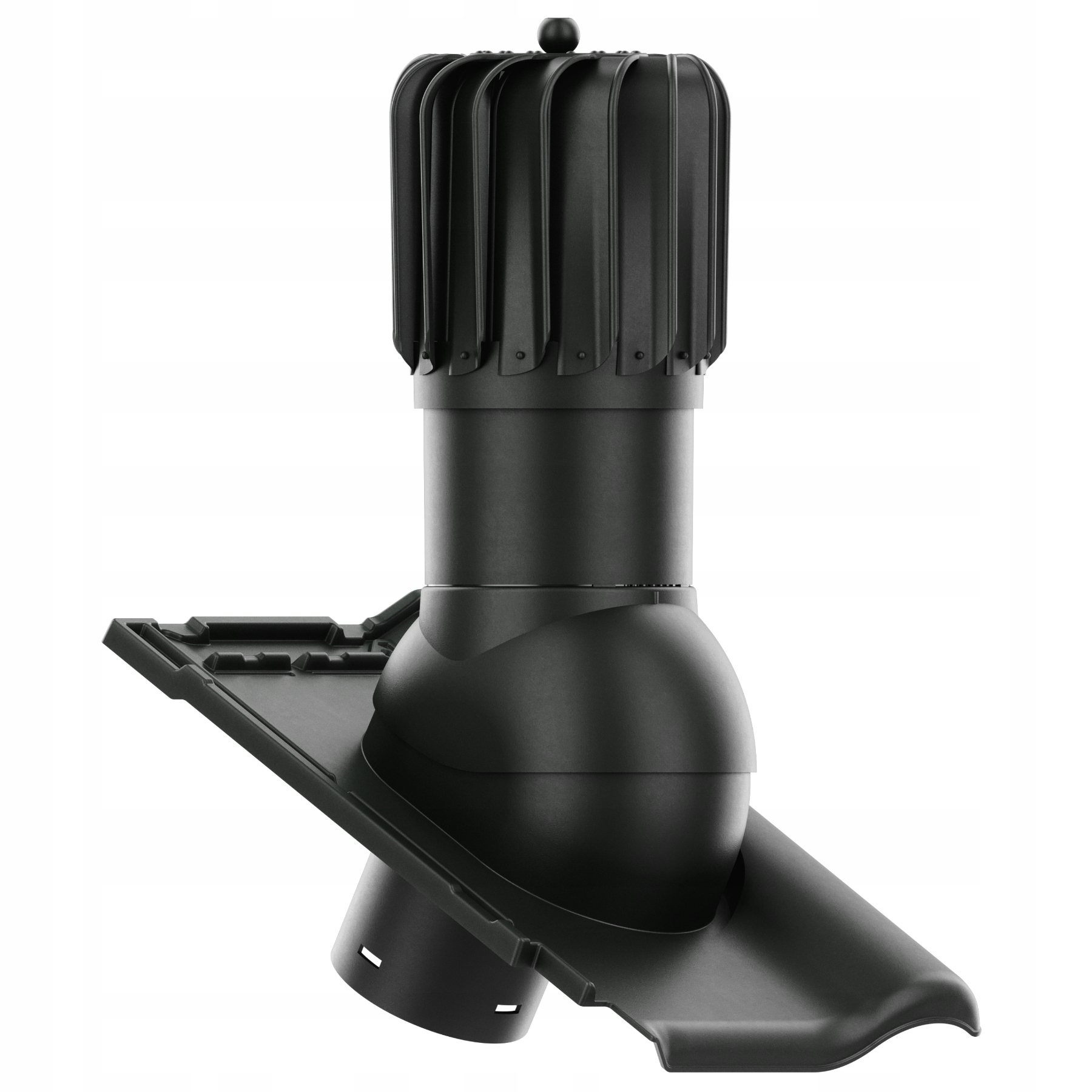 Větrací komín Otočný podlouhlý fi125 Koramic Alegra 9 Antracitový