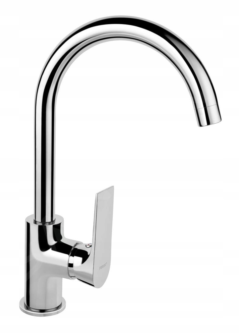 Drezová batéria Ferro Algeo Square, stojanková, chróm