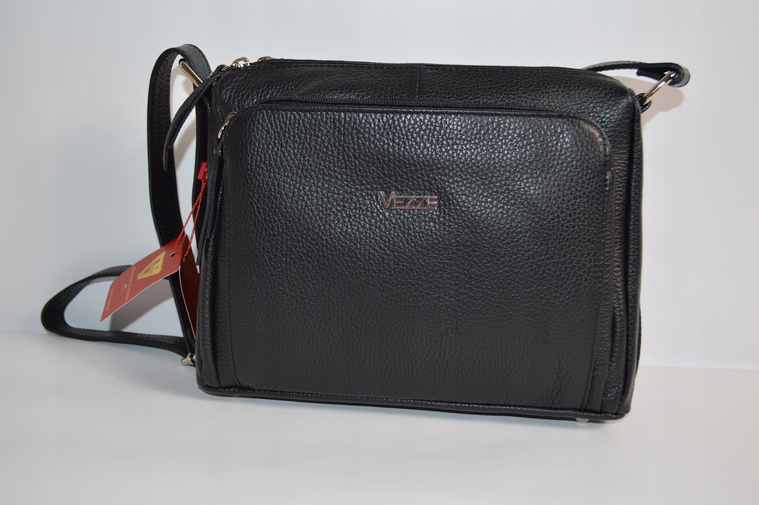 TOREBKA DAMSKA SKÓRA NATURALNA Listonoszka VEZZE Marka inna