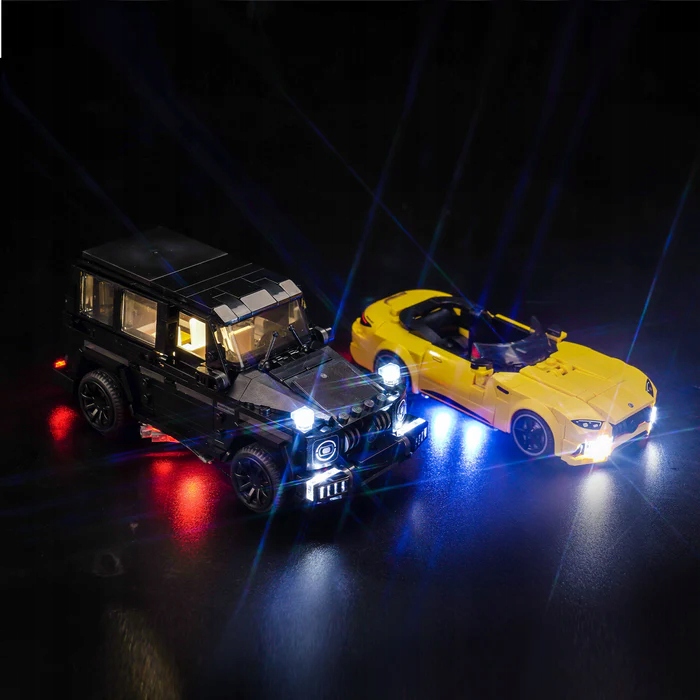 Oświetlenie Led do Lego Mercedes-AMG G 63 i Amg Sl 63 76924 (bez Lego)