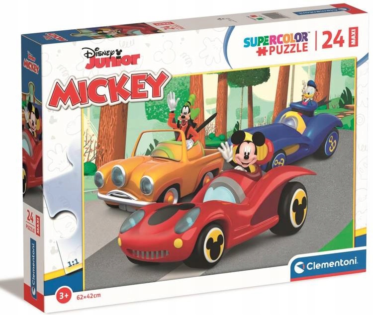 

Clementoni Puzzle 24 Elem Maxi Myszka Mickey 24229