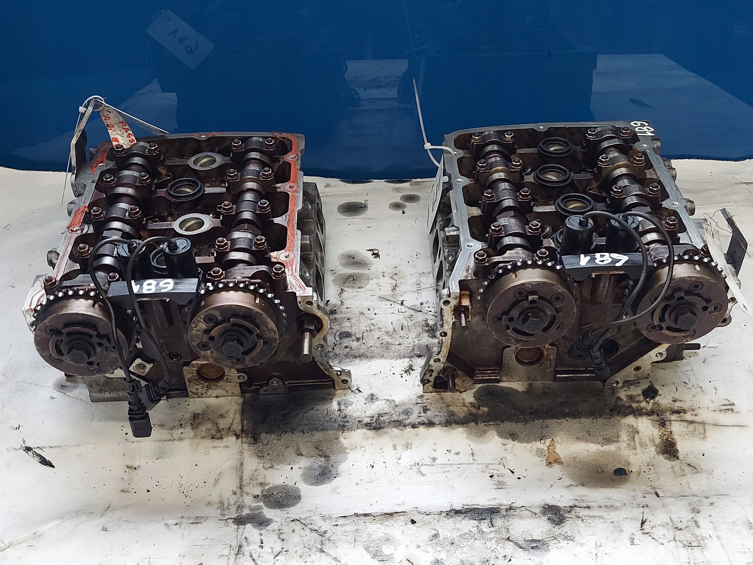 TESTATA PASSAT B5 FL W8 BDN 4.0 V8 07D103373F