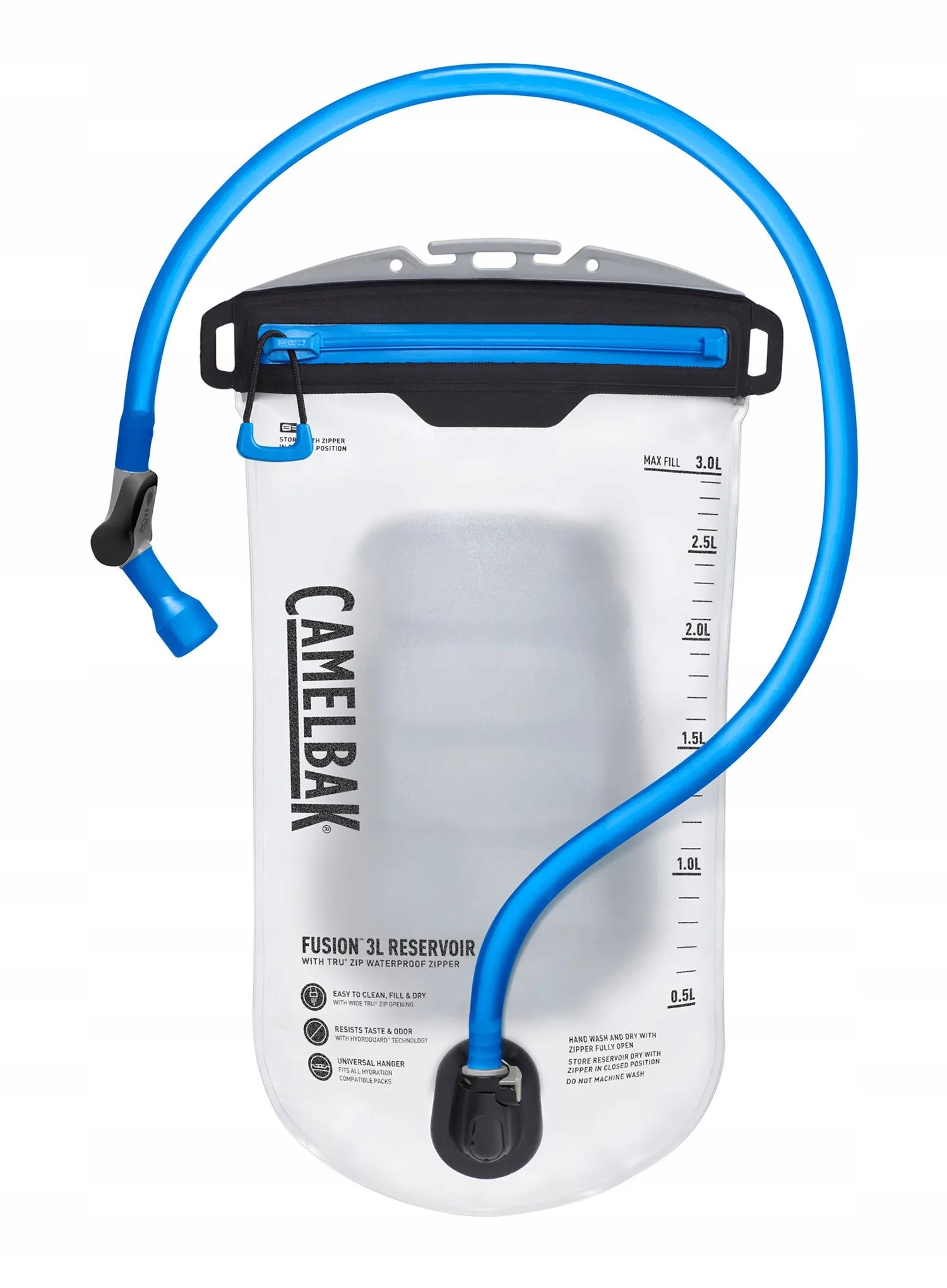 Hydrovak CamelBak Fusion 3L Reservoir with Tru Zip Waterproof Zipper