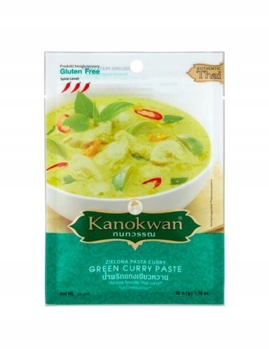 Levně 7 x Zelená kari pasta 50 g