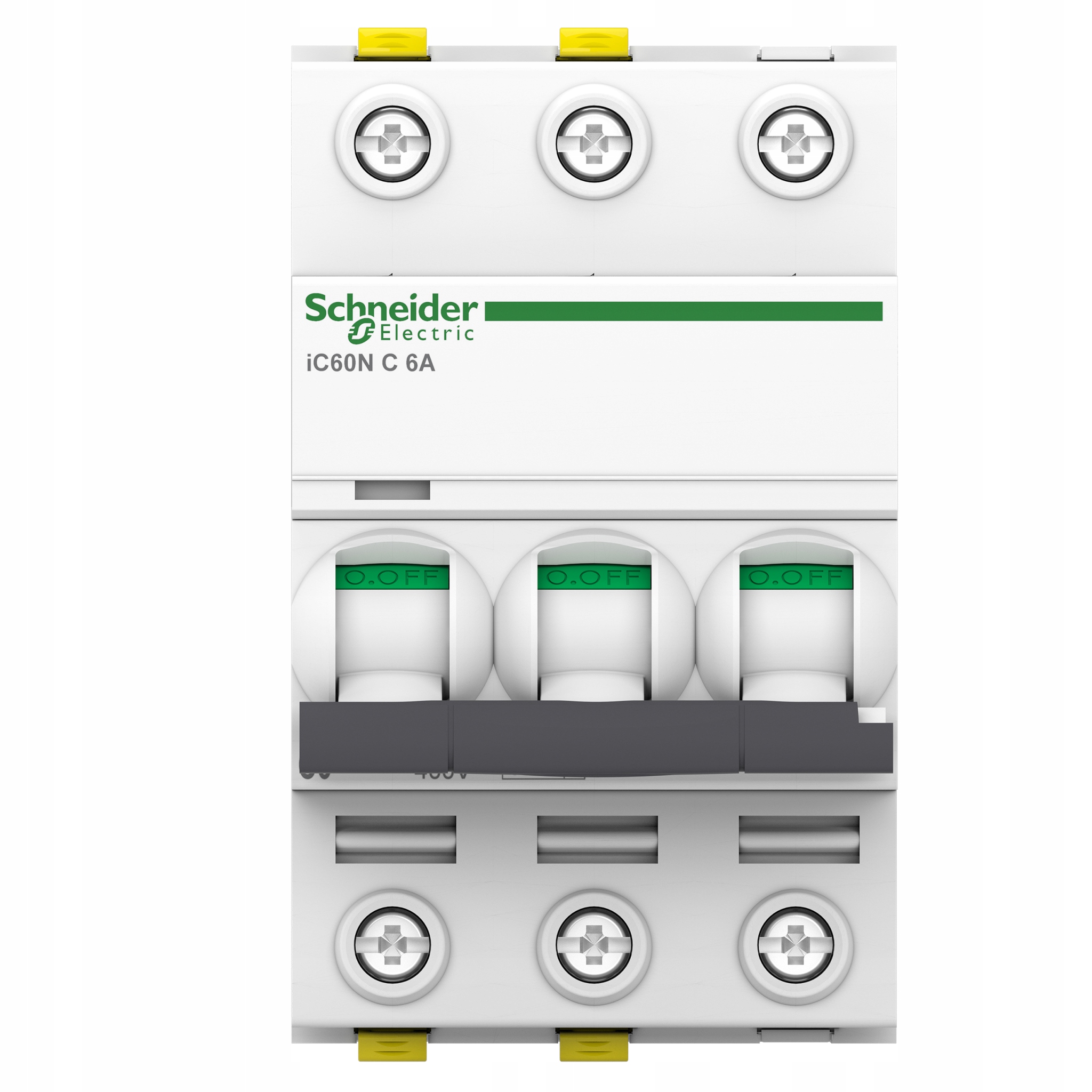 

Wyłącznik nadprądow Schneider A9F04306 iC60N-C6-3