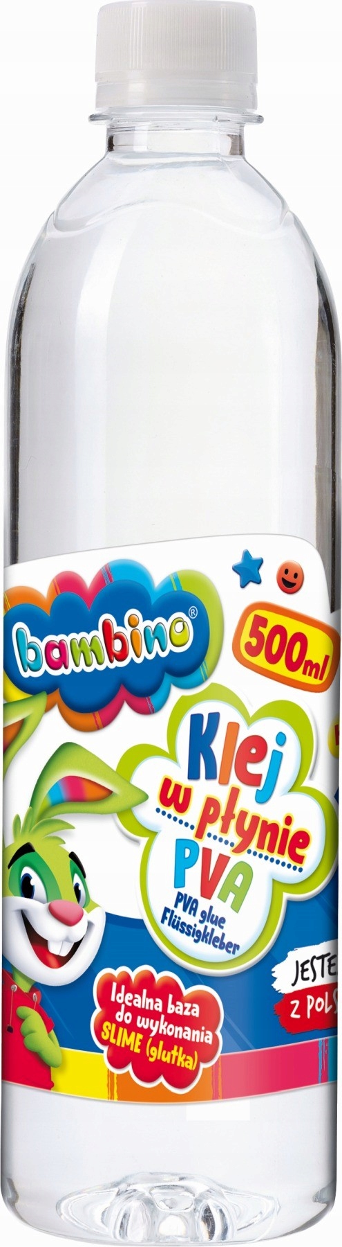 

Klej w płynie Pva do slime , glutków Bambino 500ml