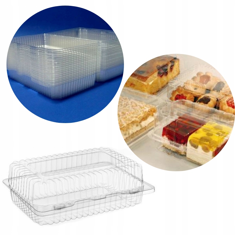 

Pojemnik na ciasto opakowanie cukiernicze pet 50sz