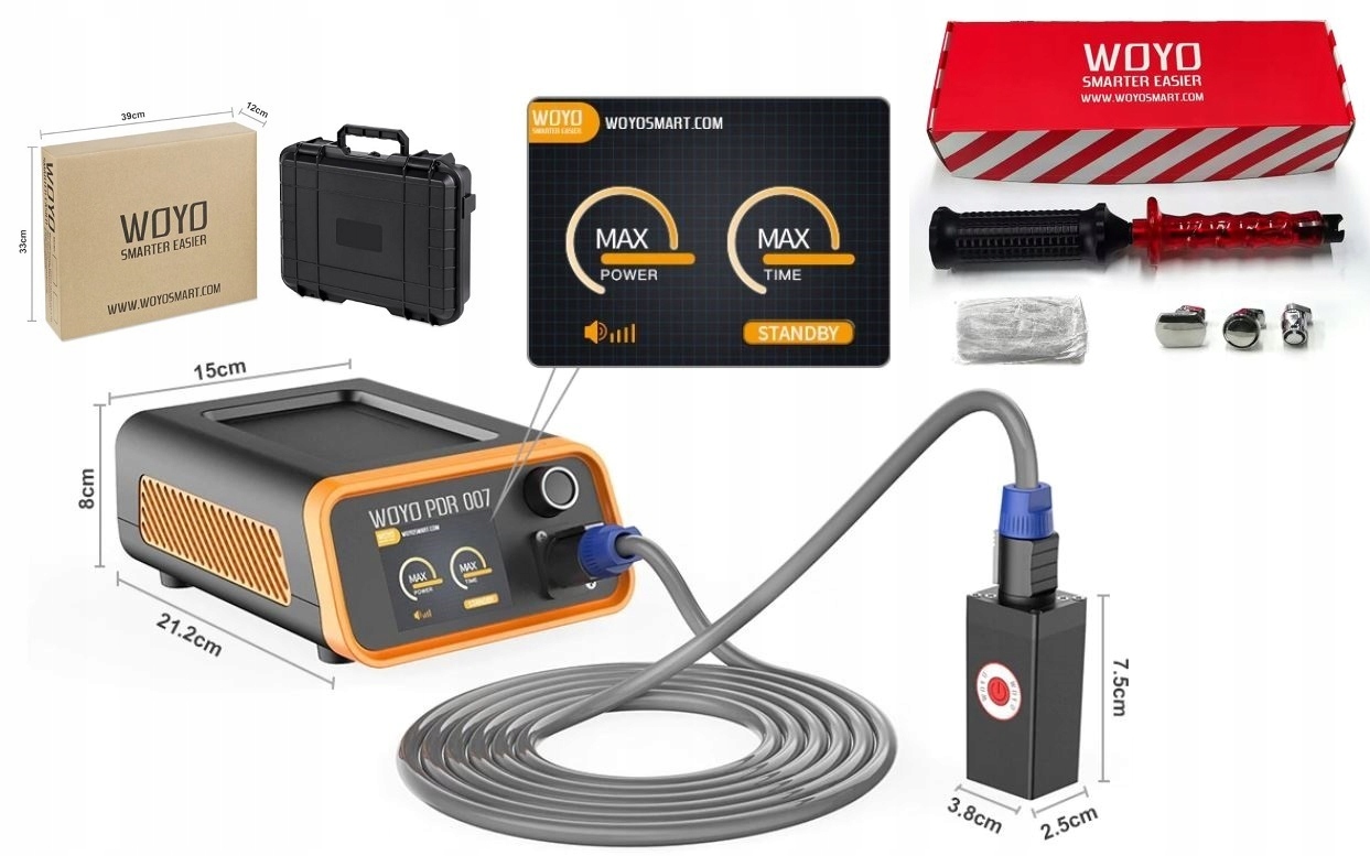 Woyo 007 Lepidlo za studena T-Hotbox Pdr Indukcia preliačin Grad Zmršťovanie Cold