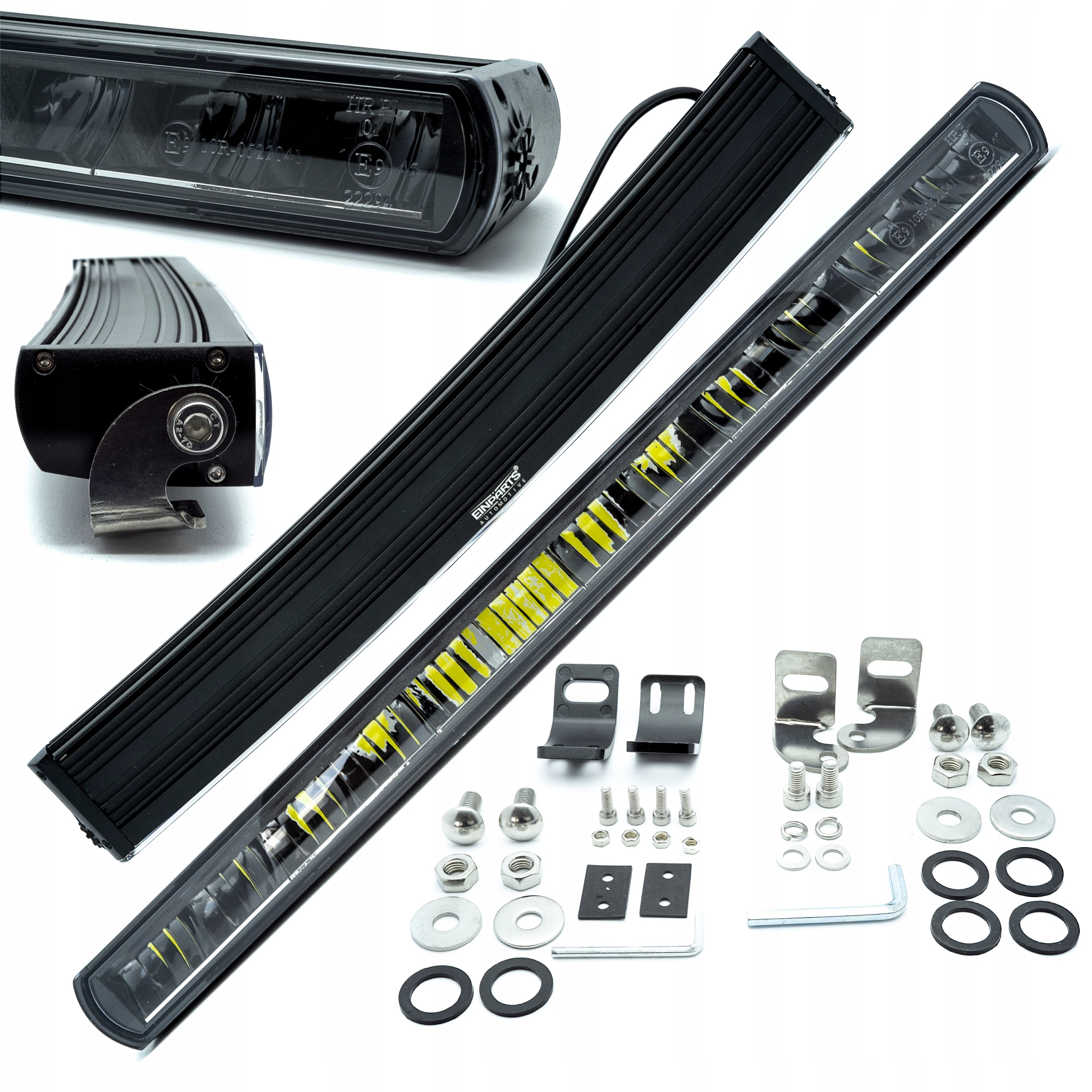 Led Silniční Pracovní Lampa 84W Kombo, Zakřivená