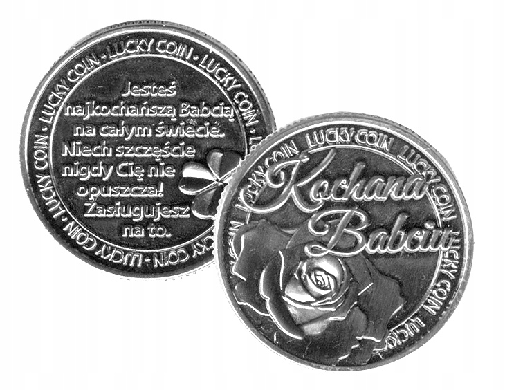 

dla Babci pod choinkę Moneta na Szczęście!