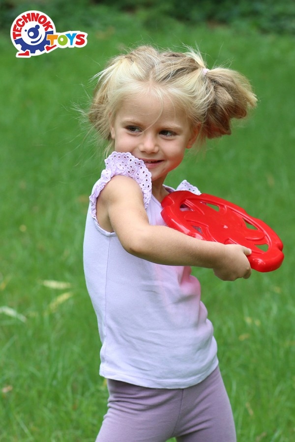 LATAJĄCY DYSK FRISBEE DO RZUCANIA DLA PSA 22cm Materiał plastik