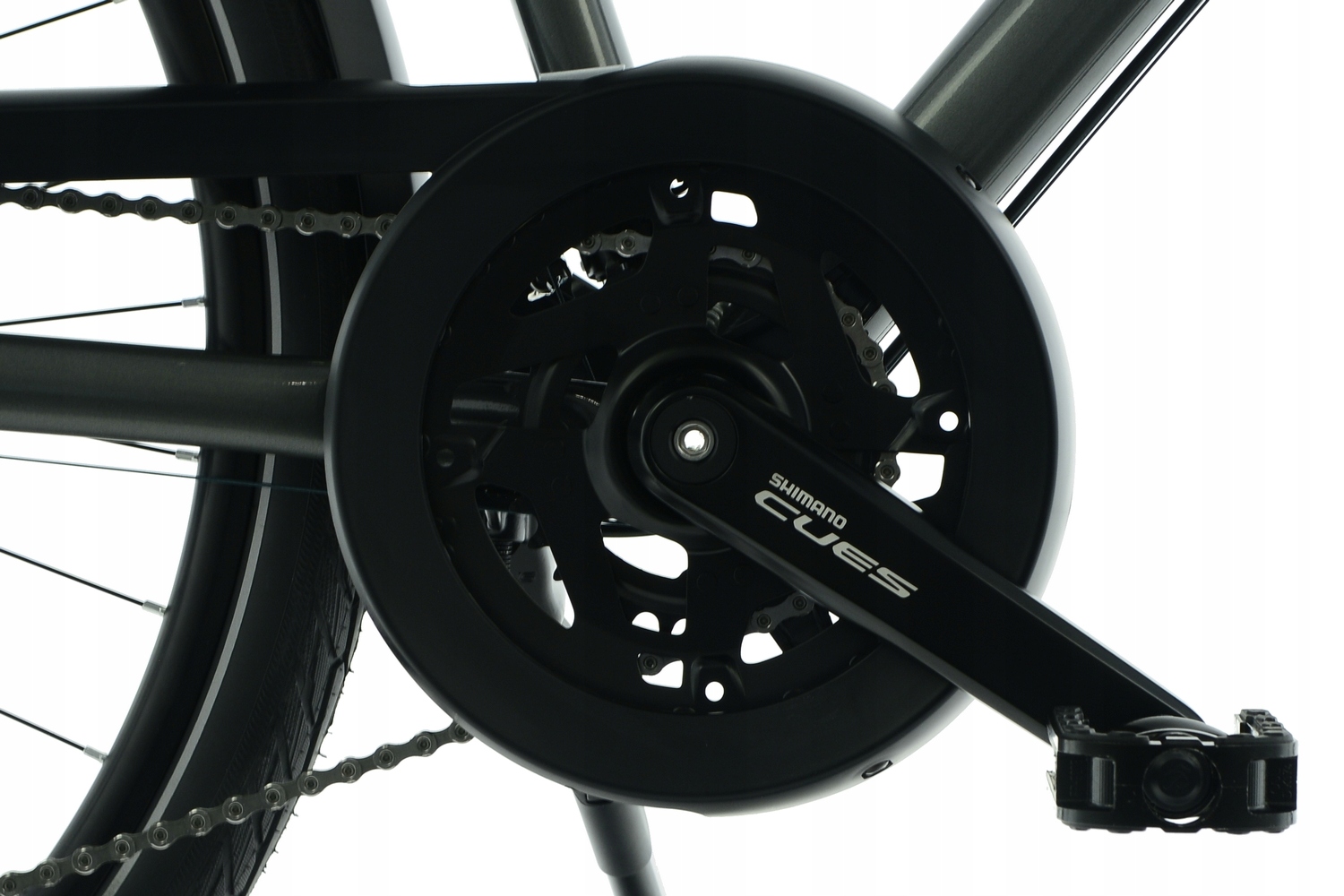 Rower Trekkingowy Kands 28 Verso V2 r19' grafitowy SHIMANO HYDRAULIKA r25M