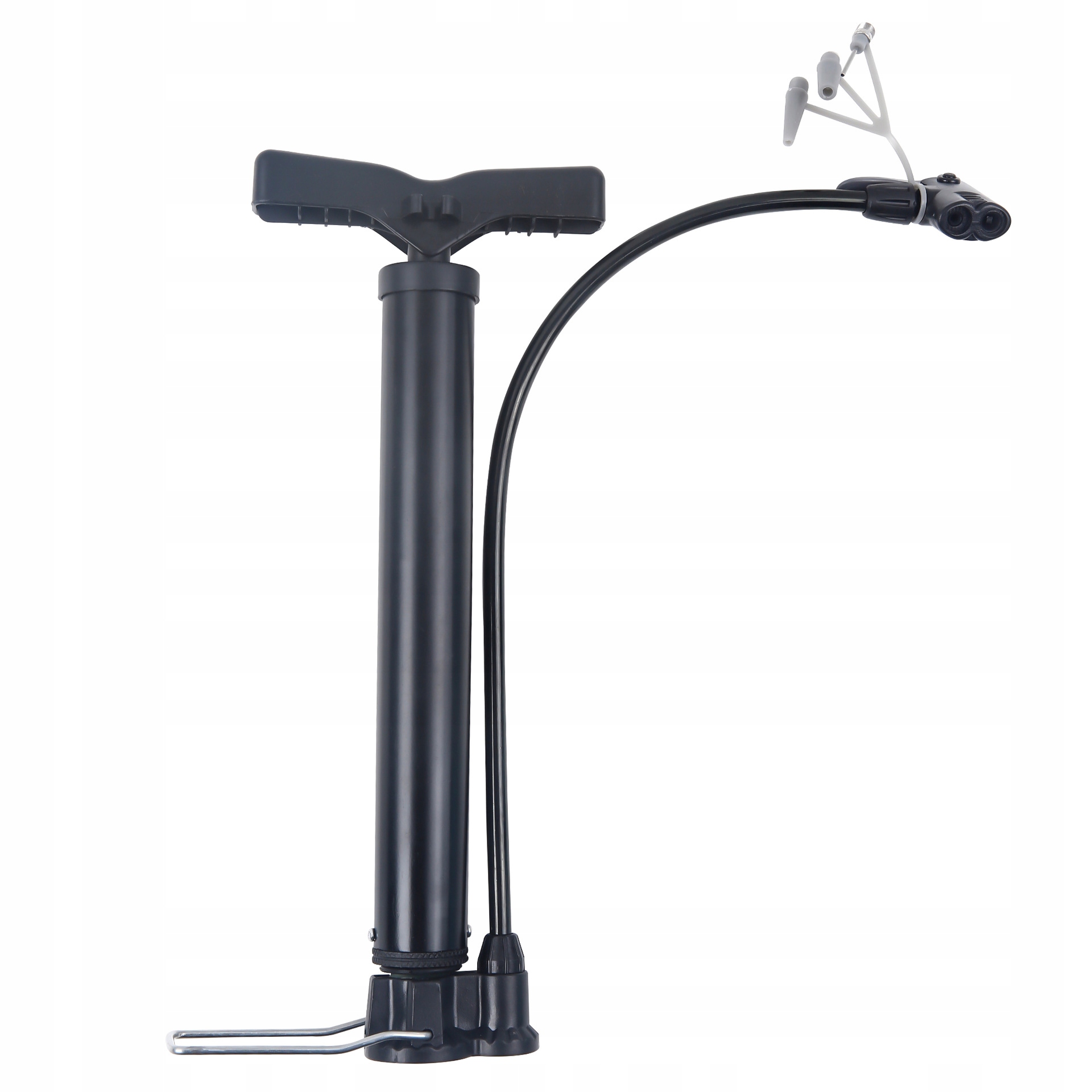 POMPKA ROWEROWA Z WĘŻYKIEM RĘCZNA PIŁEK ROWERU 5W1 Szerokość produktu 4 cm