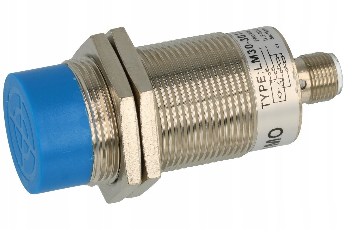 

Czujnik Pojemnościowy M30PNP,NO+NC,Sn-15mm,6-36VDC
