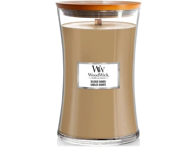 WoodWick velká svíčka Gilded Sands 609.5 g