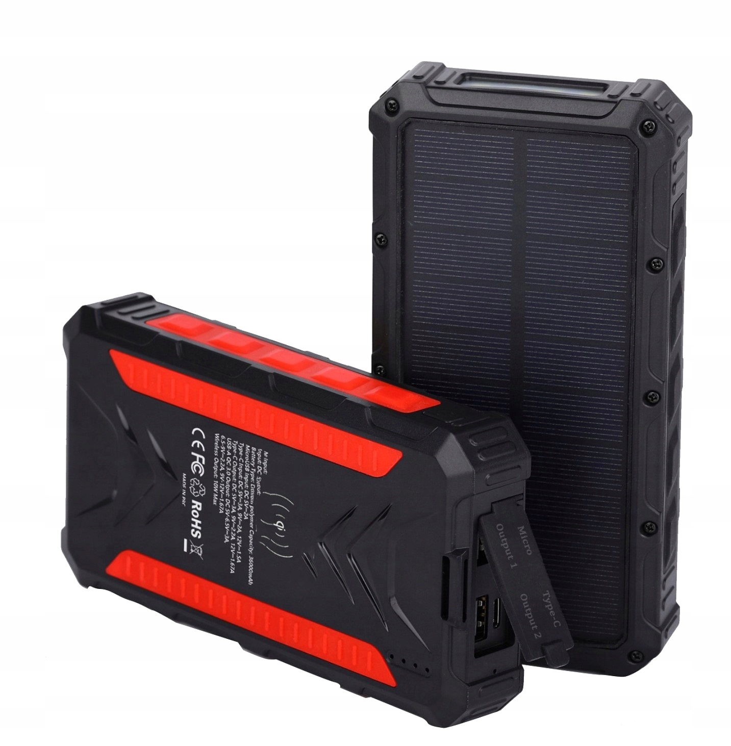 Power bank Solarny Mountain 36000mah 20W 4x USB-C Marka inna