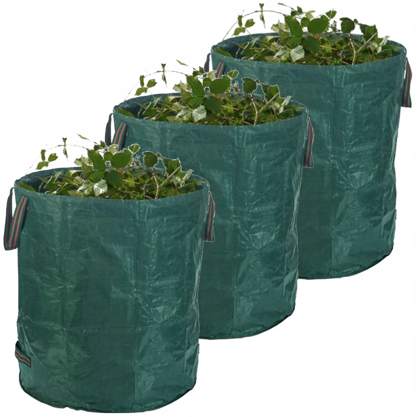 Zahradní Koš, Taška Na Listí, Sada 3 X 120 L, Pevná