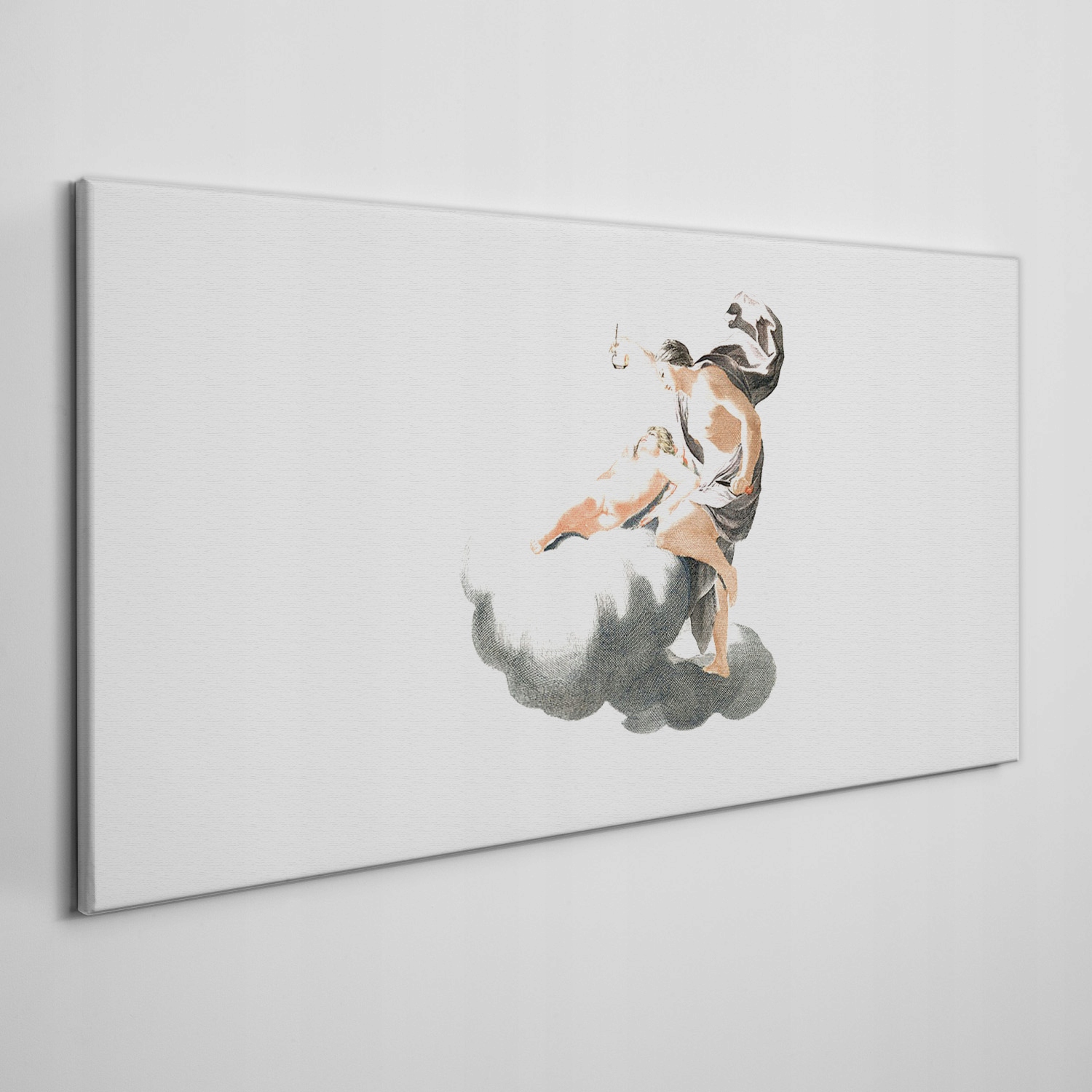

Foto-obraz na ramie płótno Chmury anioły 120x60 cm