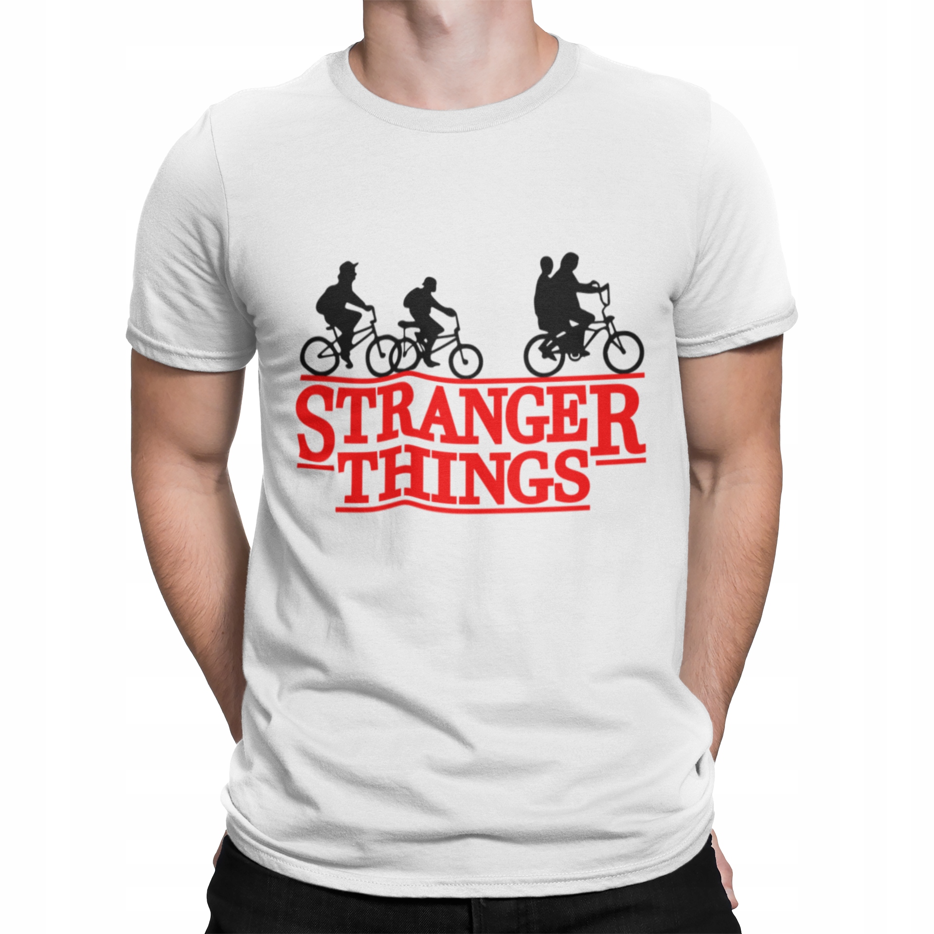 

Tshirt Męski Stranger Things Dla Fana Serialu Hit