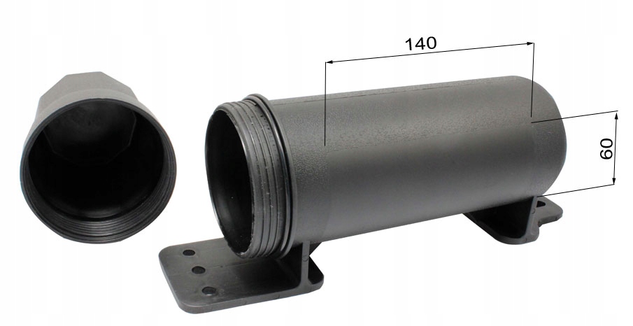 TUBA NARZĘDZIOWA kufer pojemnik na narzędzia Szerokość produktu 9.8 cm