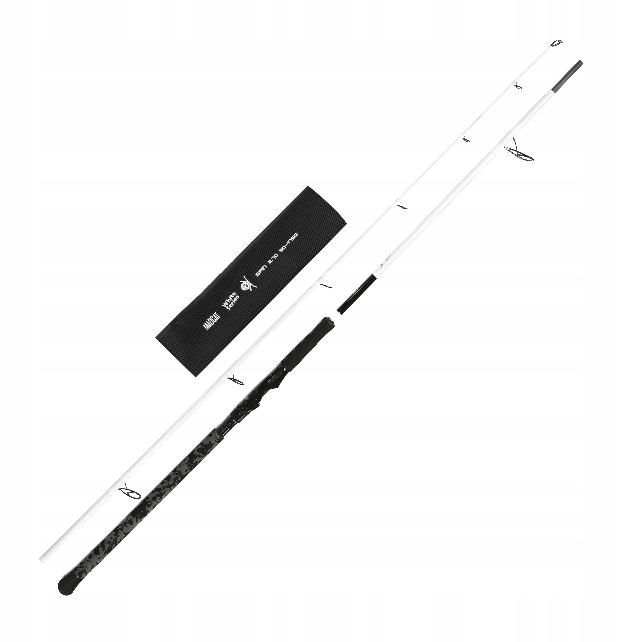 Wędka sumowa spinningowa Dam Madcat White Spin 2.70m 50-175g
